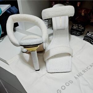 Good American Terry Heels